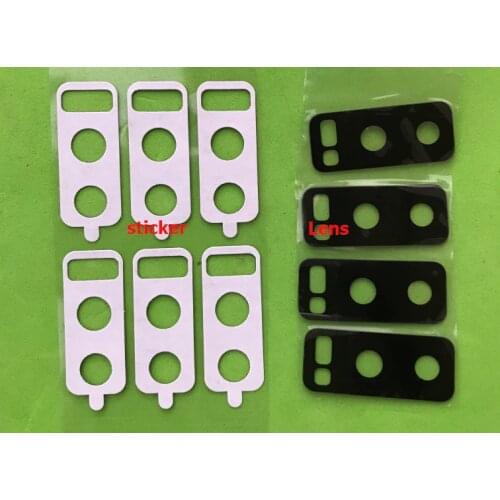 100pcs/Lot For Samsung Galaxy Note 8 N950 SM-Note8 Glass Material Back Rear Main Camera Cover Glass Lens With Sticker