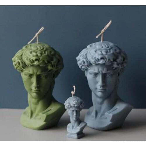 3D Creative Silicone Candle Mould Home Aromatherapy Candle Mould DIY Handmade Candle Material Resin Mold Candle Making Supplies