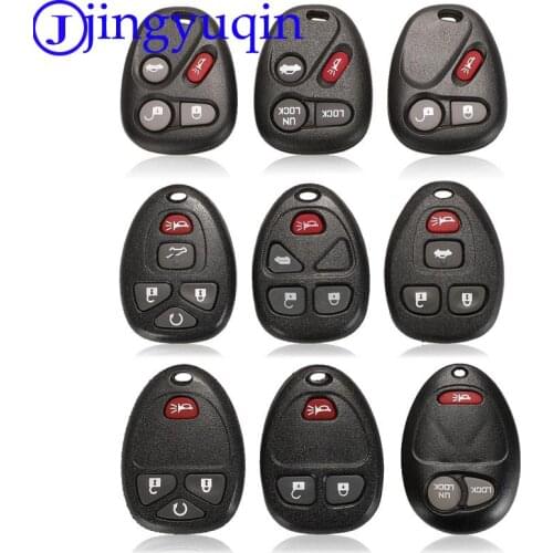 Car key Replacement Case Remote Car Entry Keyless Key Fob Case 3/4/5 B Shell Fit For Chevrolet HHR 2006-2010 Buick Terraza