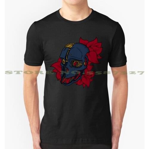 Dishonored Cool Design Trendy T-Shirt Tee Dishonored Corvo Attano Assasin Mask Flower Old School Tattoo Game Ps3 Dunwall
