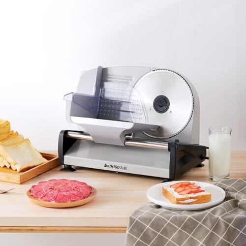 Electric Meat Slicer Meat Slicer Desktop Household Lamb Vegetable Bread Hot Pot Ham Meat Slicer Adjustable Thickness
