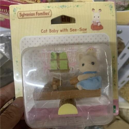 Geniune Sylvanian Doll Families Dollhouse Animal Figures furniture set clothes house food without package