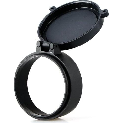 28-64MM Scope Lens Cover Flip Up Quick Spring Protection Cap Objective Lid for Airsoft Caliber Cover Hunting Accessories