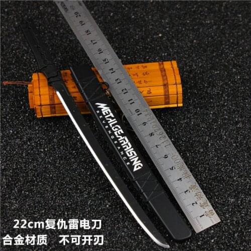 1/6 Metal Ancient Weapon Model Revenge Lightning Knife Sakura Corpse Alloy Soldier Scene Accessories Weapon Accessories