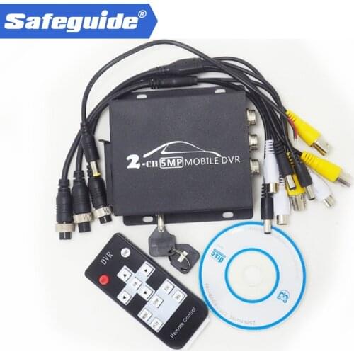 Updated NEW AHD DVR factory direct batch DVR car truck vehicle video record mobile DVR 2CH MINI DVR HDMI CVBS AHD