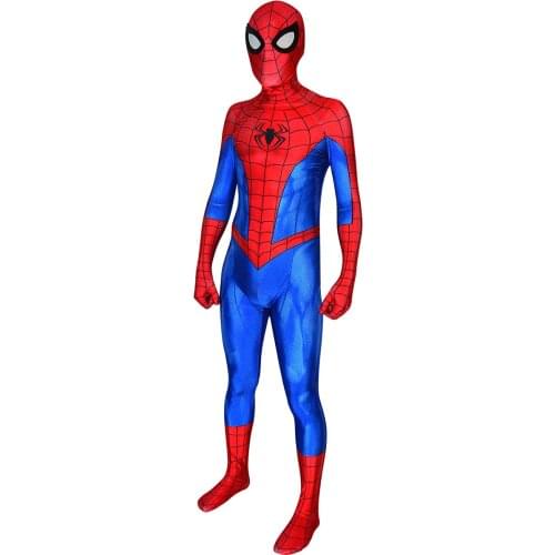 PS4 of the Cosplay Costume Halloween Cosplay Spider Bodysuit Free Shipping