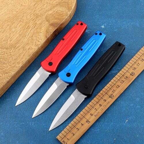 New 3551 folding knife 154CM blade 6061 aluminum handle external tactical survival hunting folding knife camping pocket outdoor