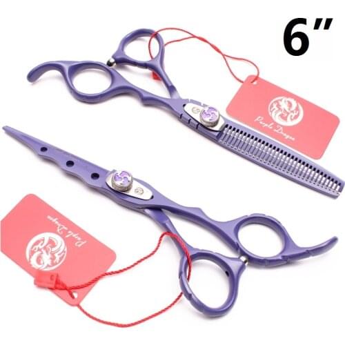 Y1229 6” Professional Hairdressing Scissors Barber Shears Salon Haircutting barber kit Blue