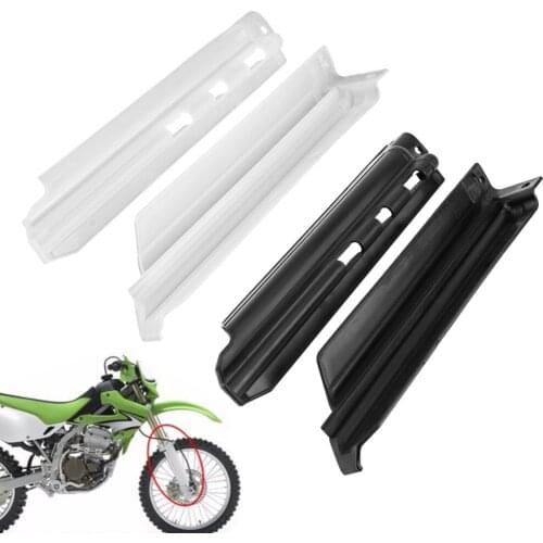 1 Pair Motorcycle Front Fork Slider Guards Protection Cover Fits Fork Protector Cover For Kawasaki KLX650 KLX250R Car-Styling