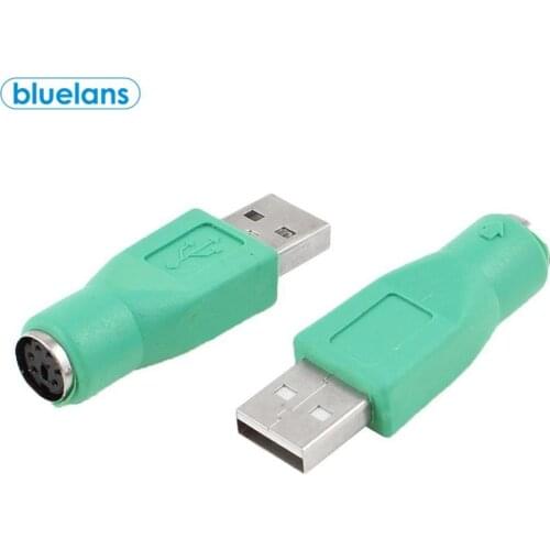 Factory Price New Computer Mouse Keyboard Female to USB Male Adapter Converter Connector for PS2 Keyboard Mouse Mouse