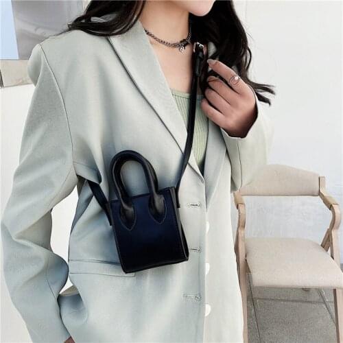 Mini PU Leather Lipstick Crossbody Bags for Women 2021 Summer Lady Shoulder Handbag Female Beautiful Fashion Brand Luxury Purses