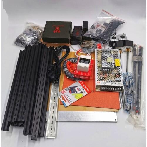 Funssor 1set Voron1.8 DIY 3D Printer mechanical and electronic parts kit MIC6 300mm sizwe Misumi extrusion frame