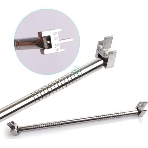 1pcs High Quality Adjustable Dental Orthodontic Bracket Positioning Height Wick Gauge Instrument Tool