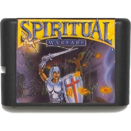 Spiritual Warfare 16 bit MD Game Card For Sega Mega Drive For Genesis