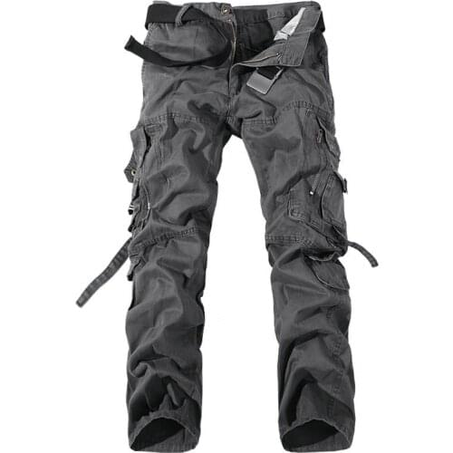 2020 New Army Military Camouflage Overalls Bags Pants Overalls Big Yards Men Camo Combat Work Trousers Overalls