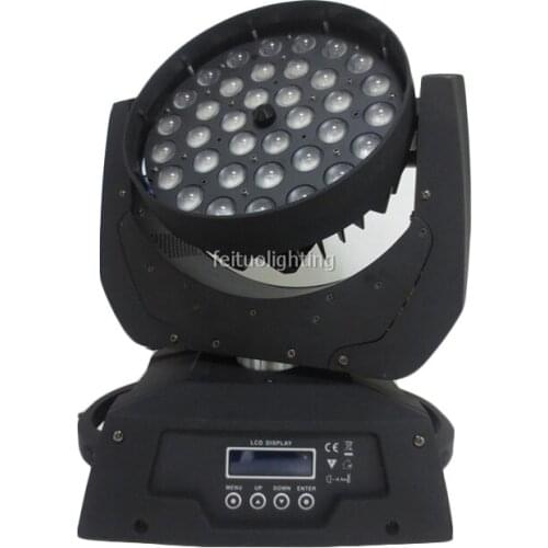 6 pieces stage lighting moving led zoom 36x10 led rgbw zoom movinghead led wash zoom