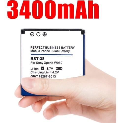 High Capacity Phone Battery for Sony Xperia T650i W580c W980 Z770i C510 C902 C905 K770 K858 K850 R300i R306c S302c S312 S500c S3