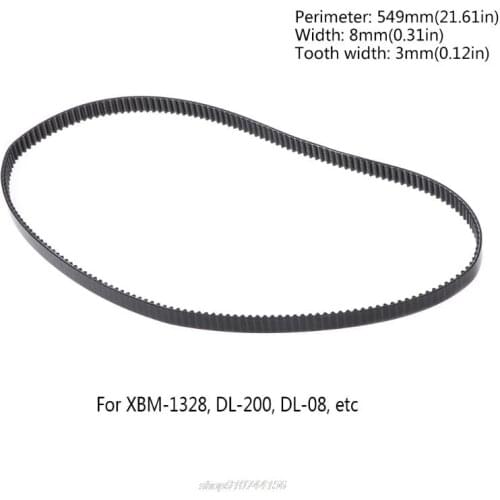 Automatic Bread Maker Machine Conveyor Belt Band Strap Perimeter 537mm Kitchen N2 20 Dropshipping