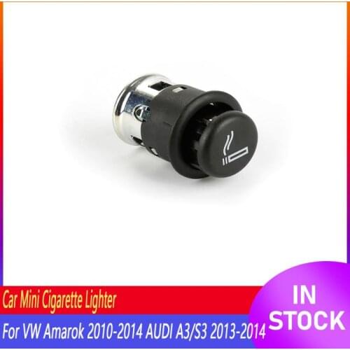 1pc Interior Parts Car Mini Cigarette Lighter Replacement 1J0 919 307 Fits For VW Amarok 2010-2014 AUDI A3/S3 2013-2014