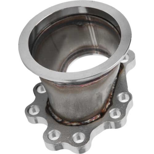 Car Turbo Adapter Flange 8 Bolts to 3in Stainless Steel Replacement for Garrett GT25/GT28/t25/t28 Turbine System Parts