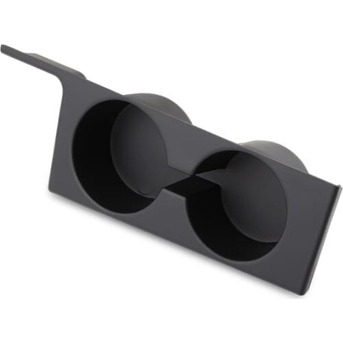 Black ABS Plastic Premium Front Cup Holder Car Cup Holde for BMW 1997-2003 E39 5-SERIES 528i 525i 530i 540i M5