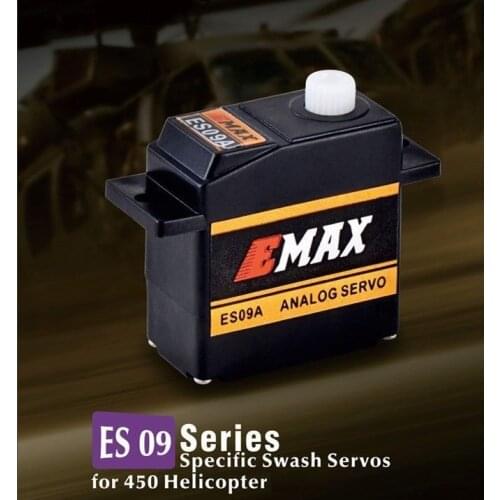 EMAX ES09A 2.2kg dual-bearing Swash plate Servo 450 450pro Helicopter airplane