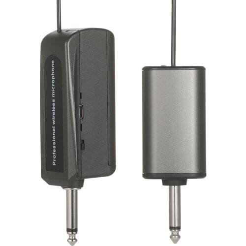 UHF Headset Wireless Microphone Transmitter & Receiver Music Instrument Wireless System 6.35mm Standard Audio Plug