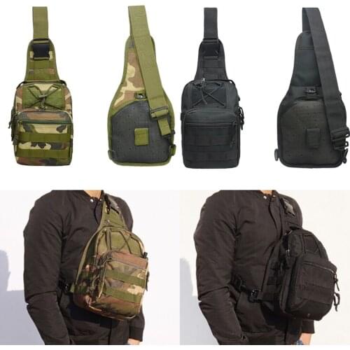 Fashion Chest Bags Unisex Bag Fashion Polyester Handbags Bag Chest Pack Crossbody Camouflage Bag