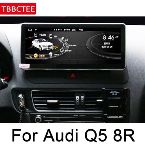 For Audi Q5 8R 2008~2017 MMI Navigation Multimedia Player Android Car Radio GPS WiFi BT Audio Video System WIFI MAP HD Screen