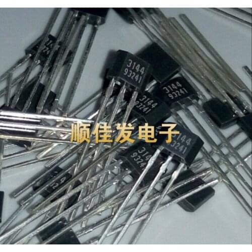 Xinyuan 10pcs/lot A3144E TO92 A3144 TO-92 3144 3144E Hall Effect Sensor new and original IC