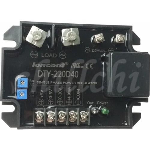 Single phase AC voltage regulator module DTY-220D40E (F/G/H) 380D40