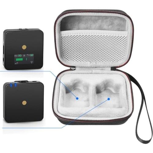 Portable Hard EVA Carrying Storage Bag Box Travel Case for Rode Wireless GO Microphone System Accessories J0PB