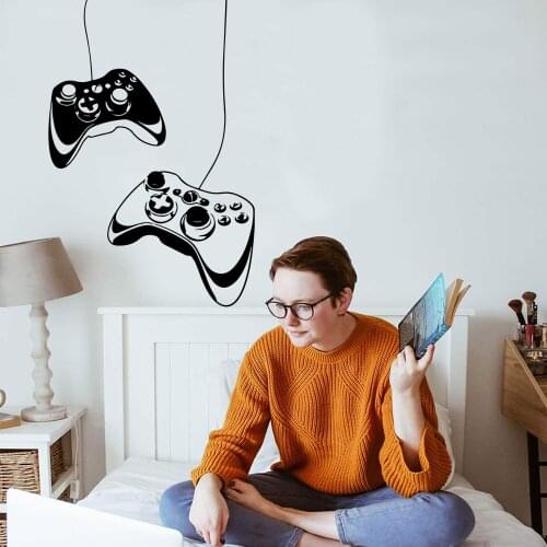 Drop Shipping gamer Wall Sticker Pvc Removable Kids Room Nature Decor Art Decal
