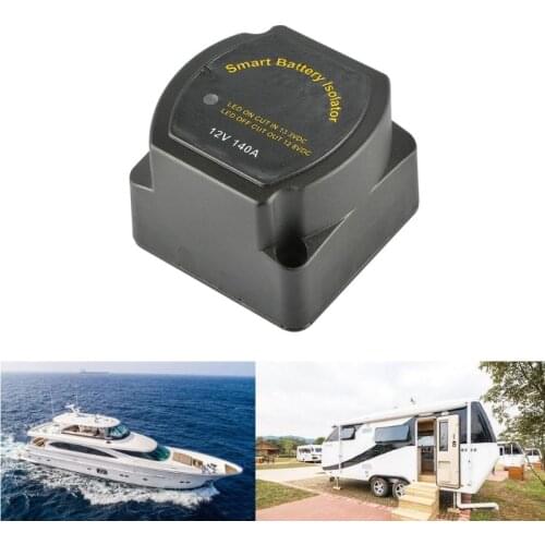 12V Voltage Sensitive Split Charge Relay VSR for Camper Car Smart Battery Isolator Charge Battery Bank Auto Parts F19A