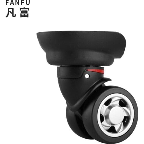 Suitcase Casters Replace 360-degree Swivel Casters Sell A Set of Silent and Wear-resistant Portable Suitcase Black Casters Parts