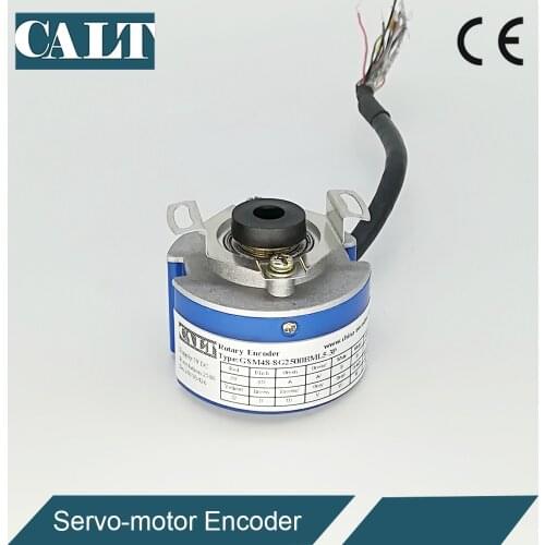 GSM48 Servo Motor Hollow Shaft Encoder 6 poles 2500ppr replace for ZKU4808-001G-2500BZ1-3P5L