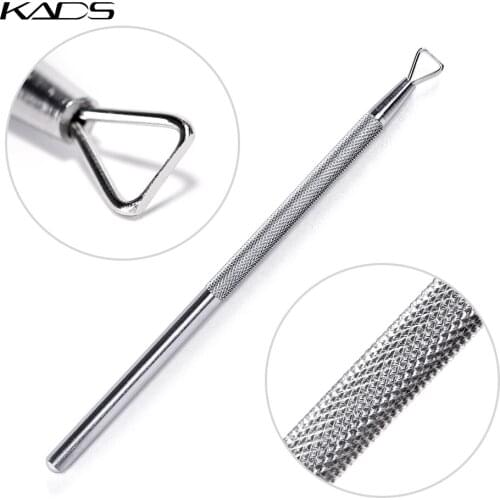 KADS Nail Polish Remover for Nail Art Cleanser Planer UV Gel Polish Cleaner for Manicure Triangle Rod Tool for Nails