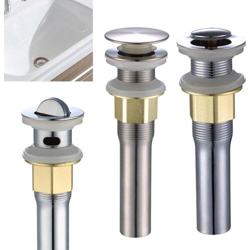 Steel Flip Up/Pop Up Drain Strainer Stopper Bathroom Lavatory Basin Accessories