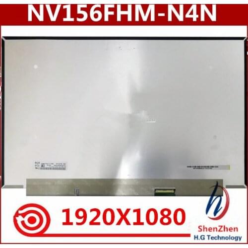 For BOE NV156FHM-N4N 144HZ NV156FHM-N4N V8.0 60Hz 72%NTSC FHD LED Matrix for Laptop 15.6" Panel Monitor LCD Screen Replacement