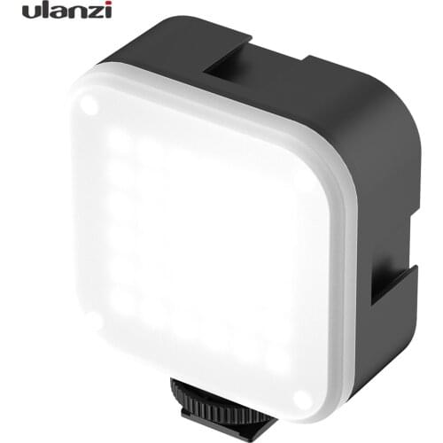 Ulanzi U-Bright Pocket Photography LED Video Light Fill Light Dimmable 2700-6500K CRI95+ w/ 6pcs Color Gel Filters for Vlog Live