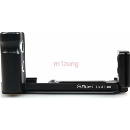 X-T100 Vertical Quick Release L Plate/Bracket Holder Grip for FUJIFILM Fuji XT100 RRS SUNWAYFOTO Markins Compatible