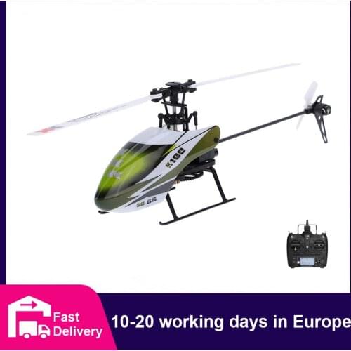 WLtoys K100 RC Helicopter 6-Axis Gyro Stabilizer Altitude Hold with Rollover Inverted Flight Hurricane Helicopters Toys for Kids