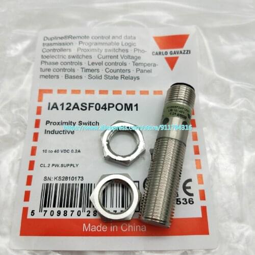 100% new original CARLO proximity switch IA12ASF04POM1 IA12ASF04NOM1