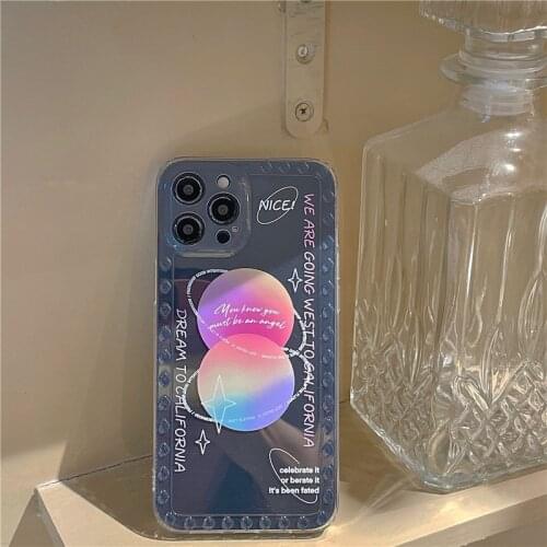 Retro dream Planet track been fated art Phone Case For iPhone 11 12 Pro Max Xs Max XR XS 7 8 Plus X 7Plus case Cute Clear Cover