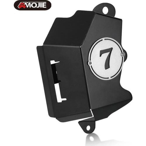 CNC BILLET COOLANT RESERVOIR COVER For YAMAHA MT-07 MT07 2013 2014 2015 2016 2017 2018 2019 2020 2021 FLUID TANK GUARD COVER