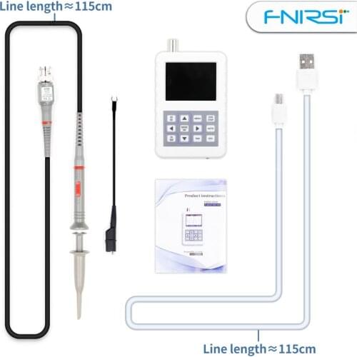 FNIRSI-2031H Digital Oscilloscope 2.4-inch Screen 200MS/s Sampling Rate 30MHz Analog Bandwidth Support Waveform Storage