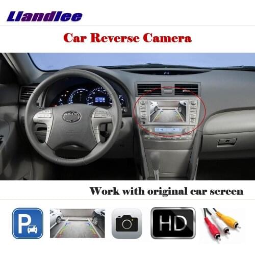 HD Reverse Parking Camera For Toyota Camry XV40 2006 2007 2008 2009 2010 2011 Backup Rear View Cam Work with Car Factory Screen
