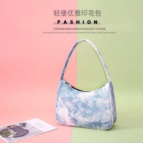 Canvas Tote Purses and Handbags for Women 2021 High Quality Bag Girls Female Shoppers Casual Chinese Style Ink Rendering Wallets