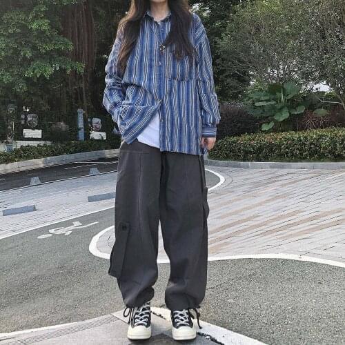 Women Pants Overalls Mens Womens Loose Pants Spring Autumn Straight Pantalones De Mujer