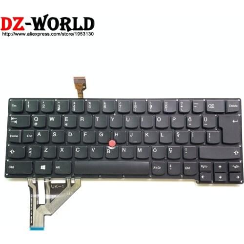 New/Orig TR Turkish Backlit Keyboard for Lenovo Thinkpad X1 Carbon 2nd 20A7 20A8 Laptop Backlight Teclado 0C45136